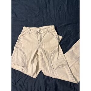 PACSUN White/Black Baggy Skate Pants Women's Size 25